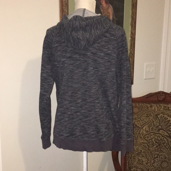 Torrid hoodie size 0 gray zipper front 2 pockets drawstring hoodie - Picture 2 of 8